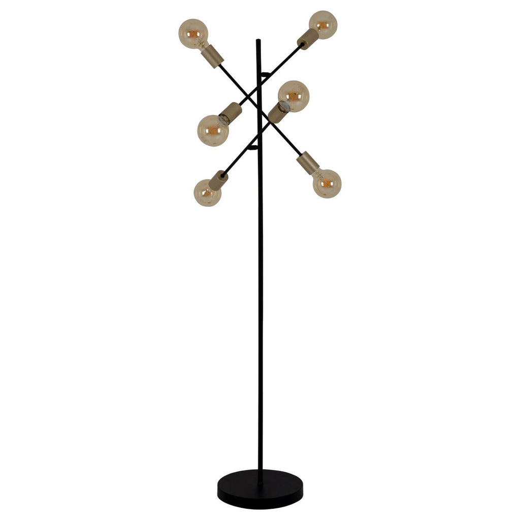 Näve Modo Staande Lamp Zwart 150cm E27