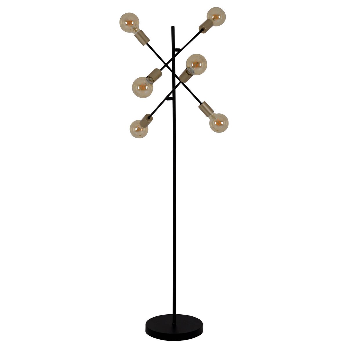 Näve Modo Staande Lamp Zwart 150cm E27