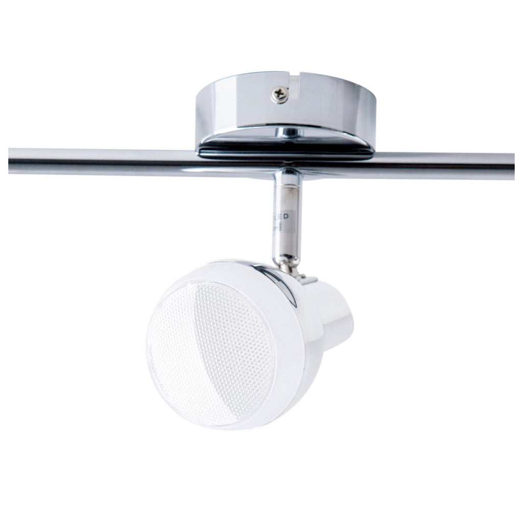 Näve Chromey LED plafondlamp 48cm