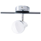 Näve Chromey LED plafondlamp 48cm