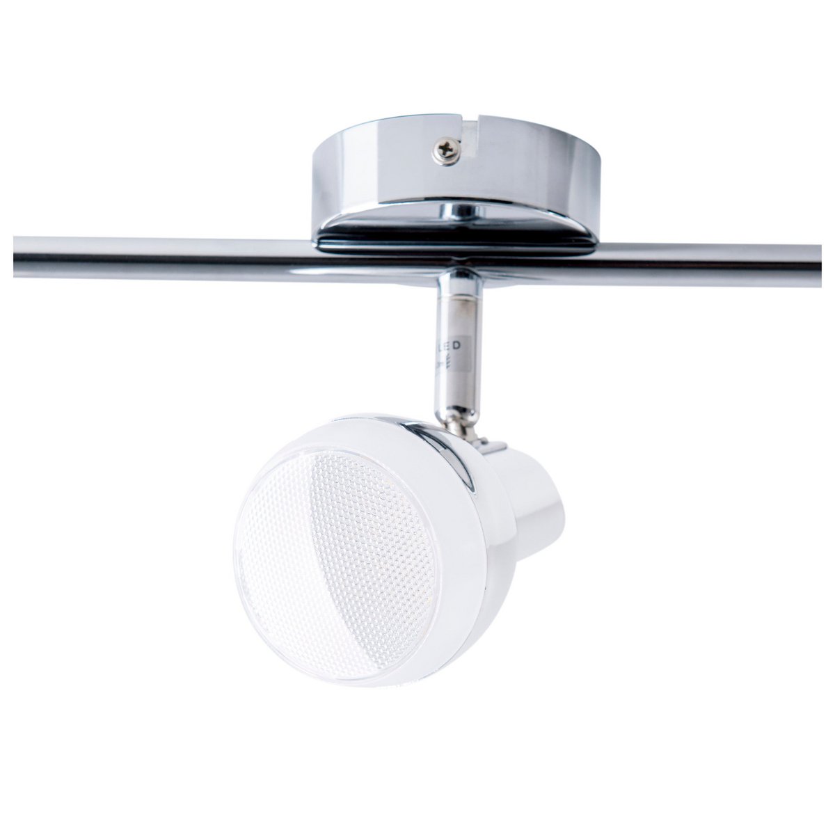 Näve Chromey LED plafondlamp 48cm