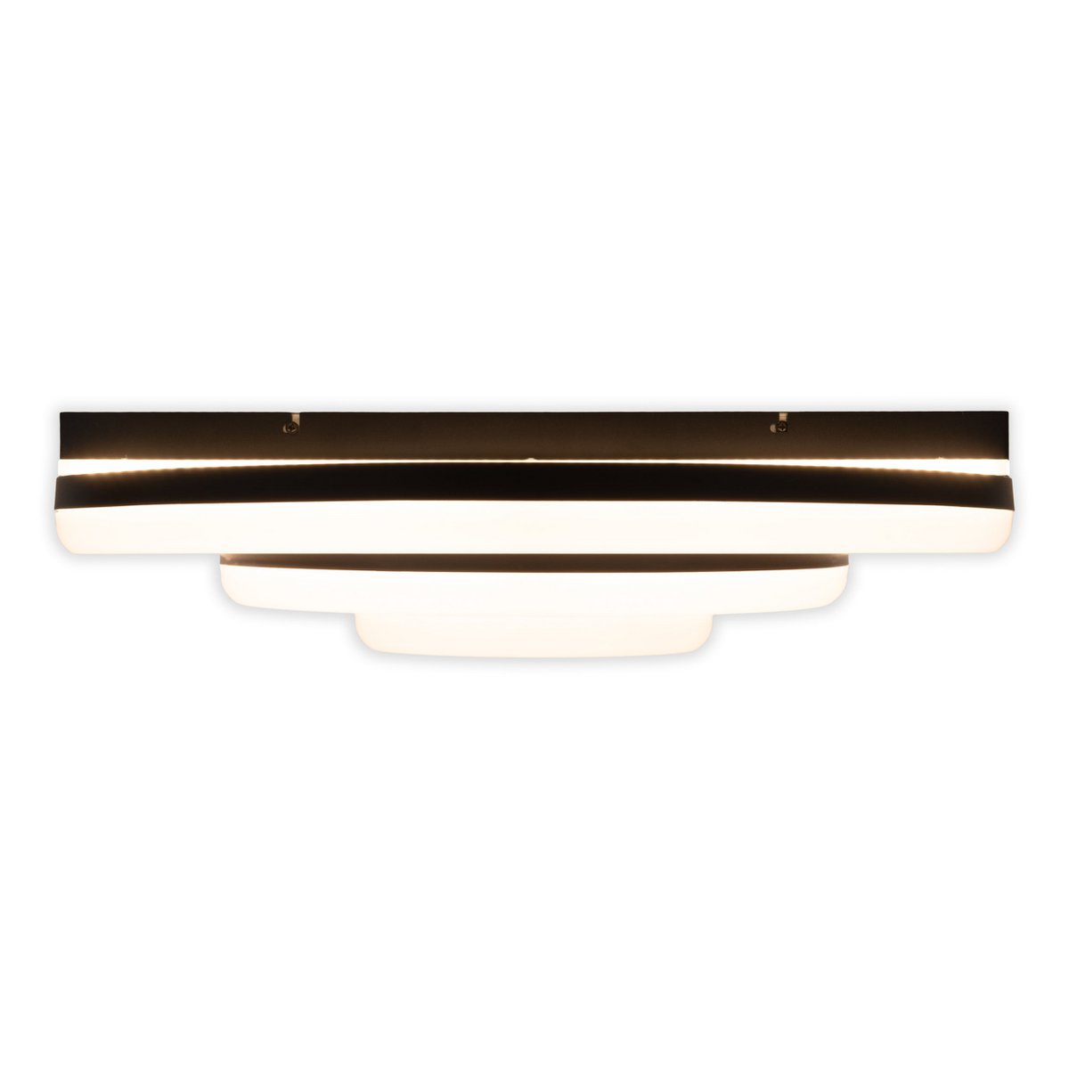 Näve Circulo LED Plafondlicht - Zwart Ø 60cm
