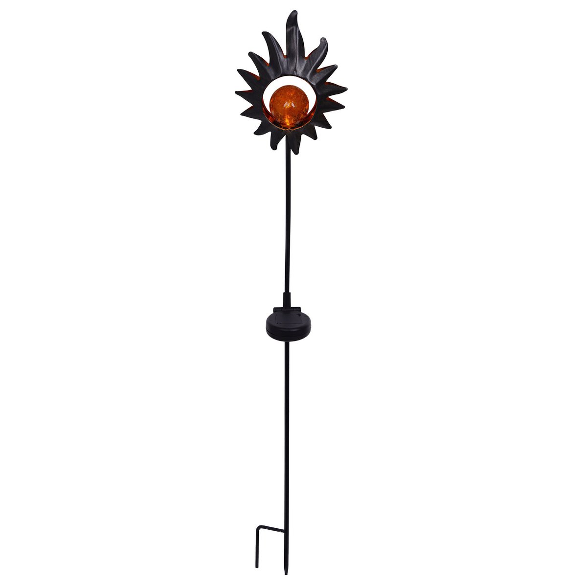 Näve LED Solar Lamp "Sun" 93,5cm Zwart