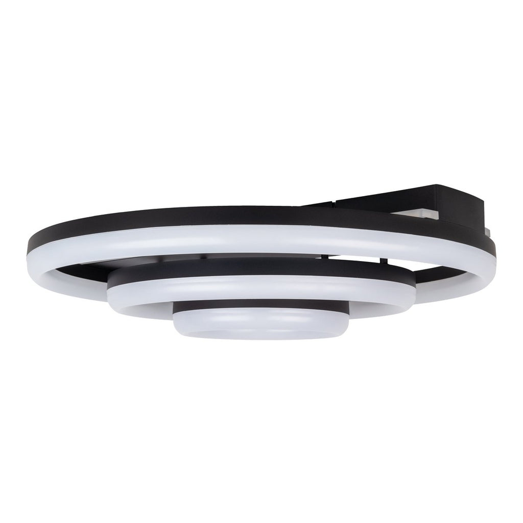 Näve Circulo LED Plafondlicht - Zwart Ø 60cm