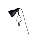 Näve Mara Klemtafellamp - Zwart 28cm