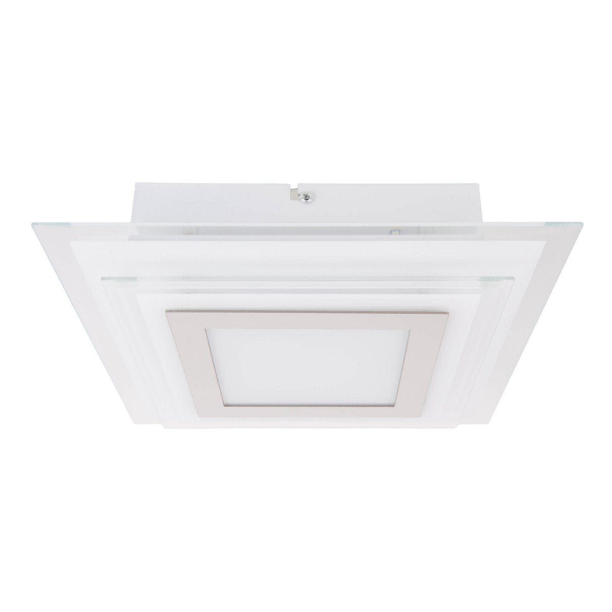 LED Plafondlamp Lucca 28cm - Näve Zilver