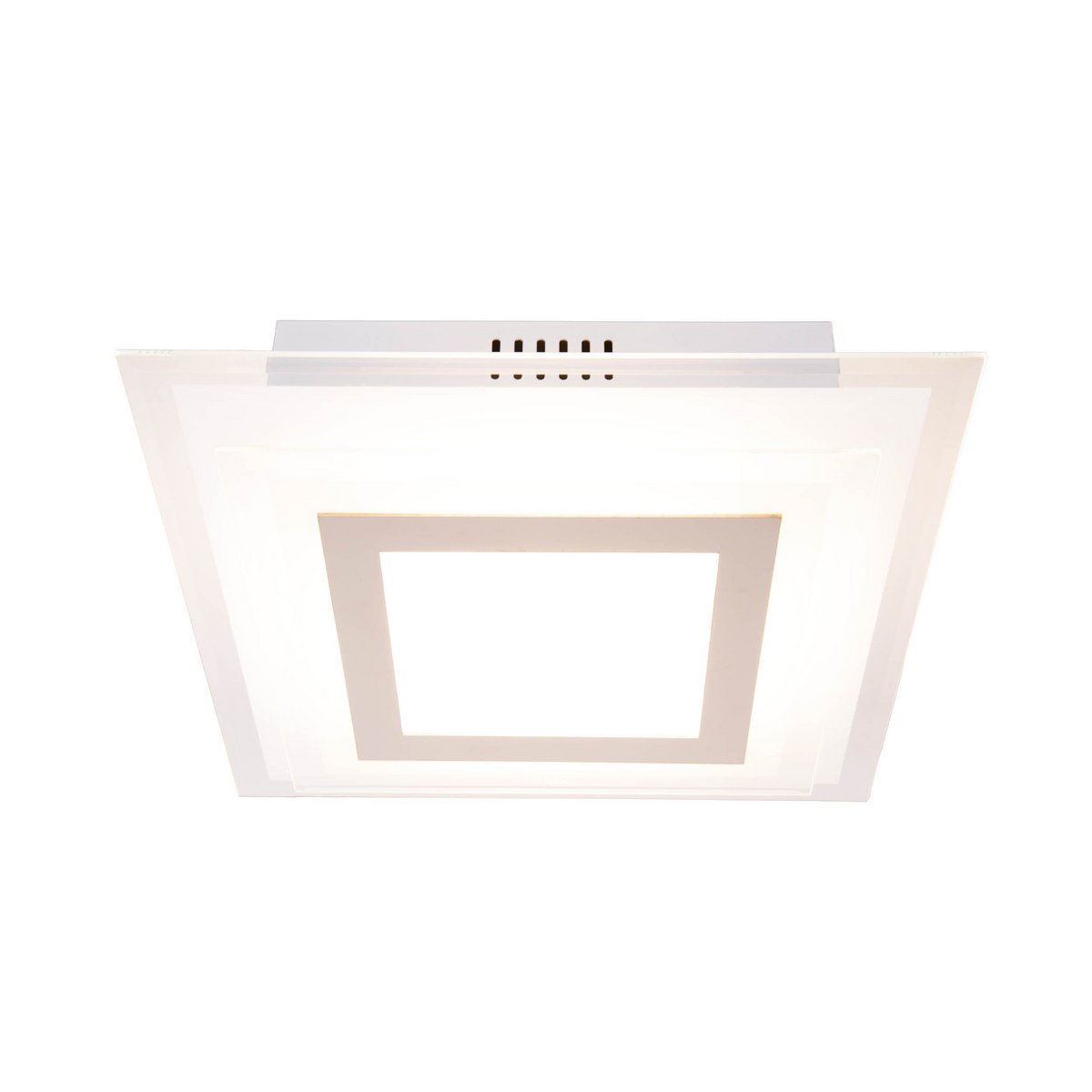 LED Plafondlamp Lucca 28cm - Näve Zilver