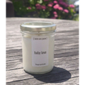 Juste une Pause Baby Love Gegoten Kaars - Muskus & Poederachtig