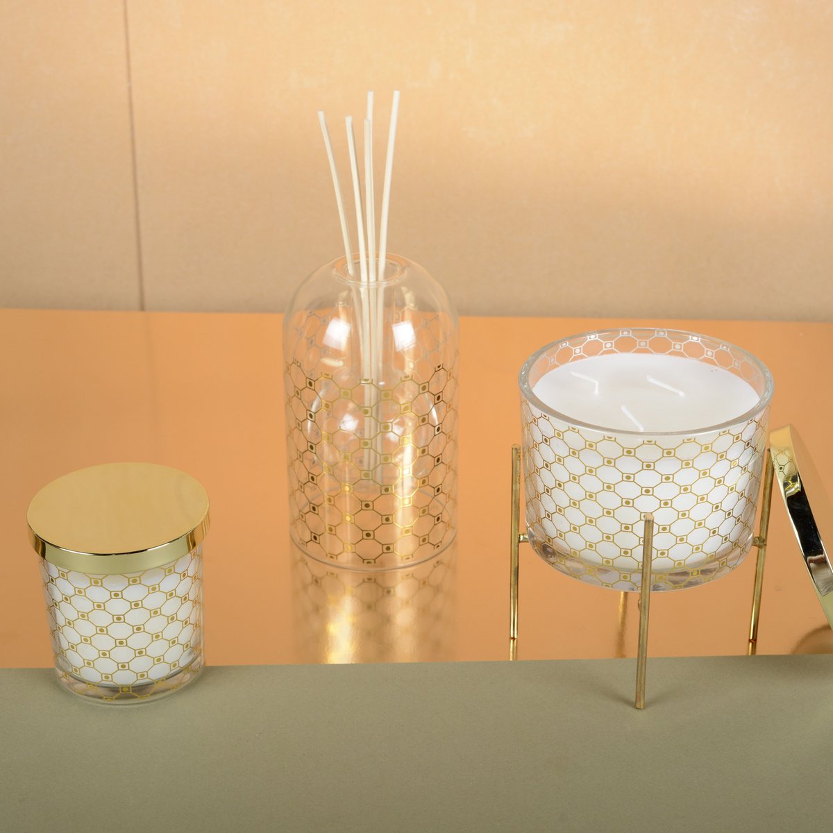 Dore Musk Diffuser 8,5x14cm Goud