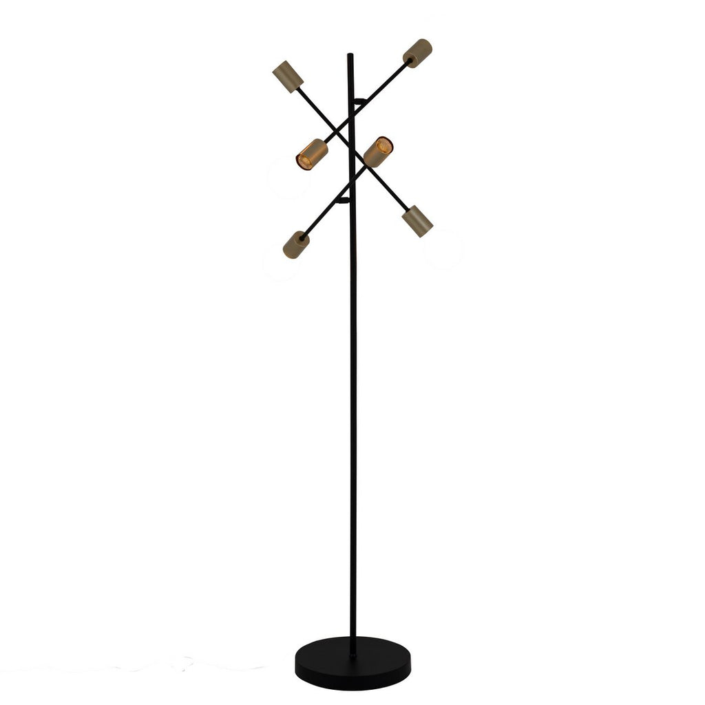 Näve Modo Staande Lamp Zwart 150cm E27