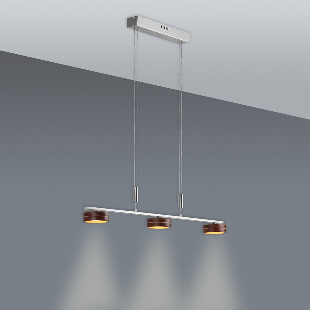 Näve Triberg LED Hanglamp - Eiken/Metaal