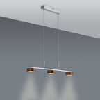 Näve Triberg LED Hanglamp - Eiken/Metaal