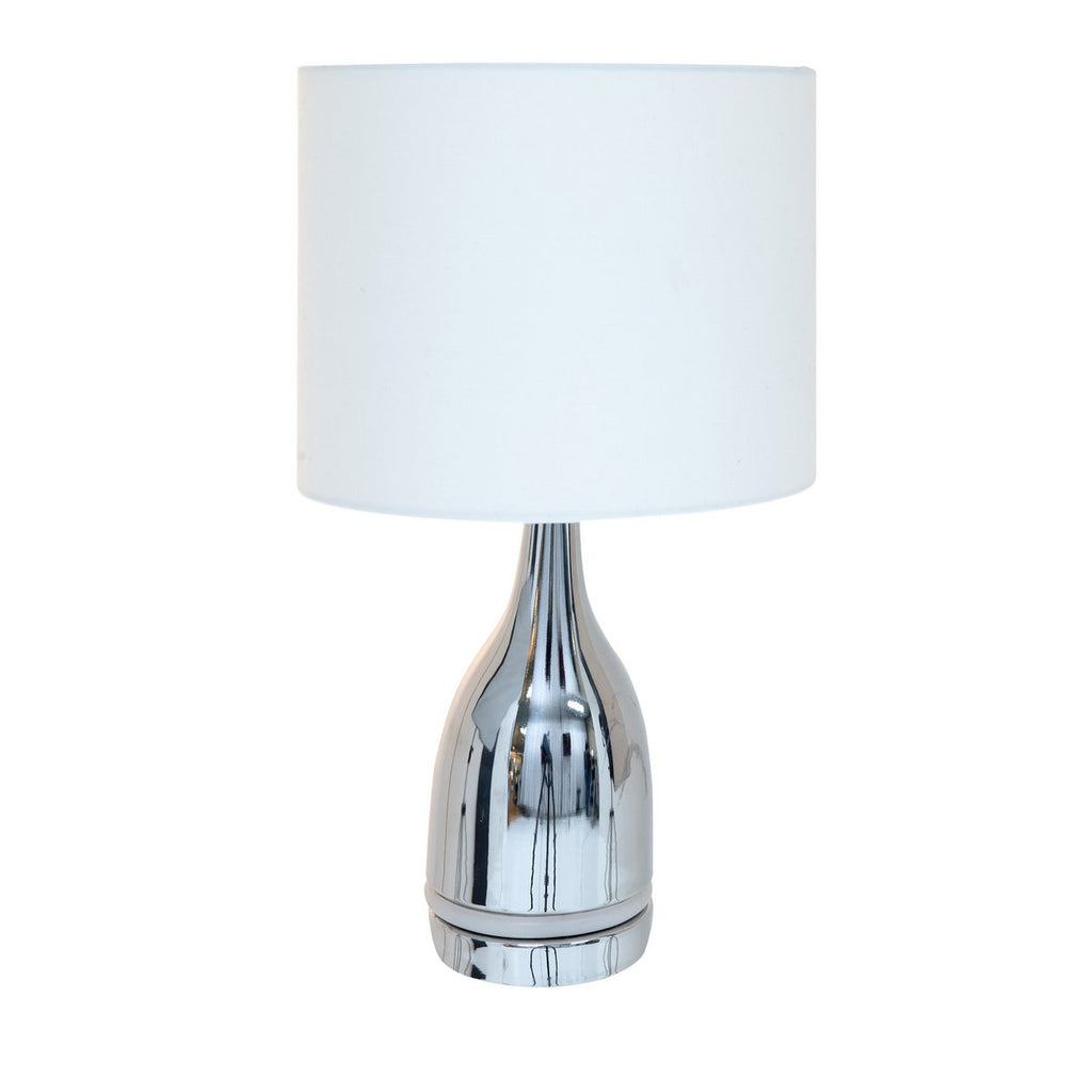 Cosima LED Tafellamp Chroom Wit 43,5cm