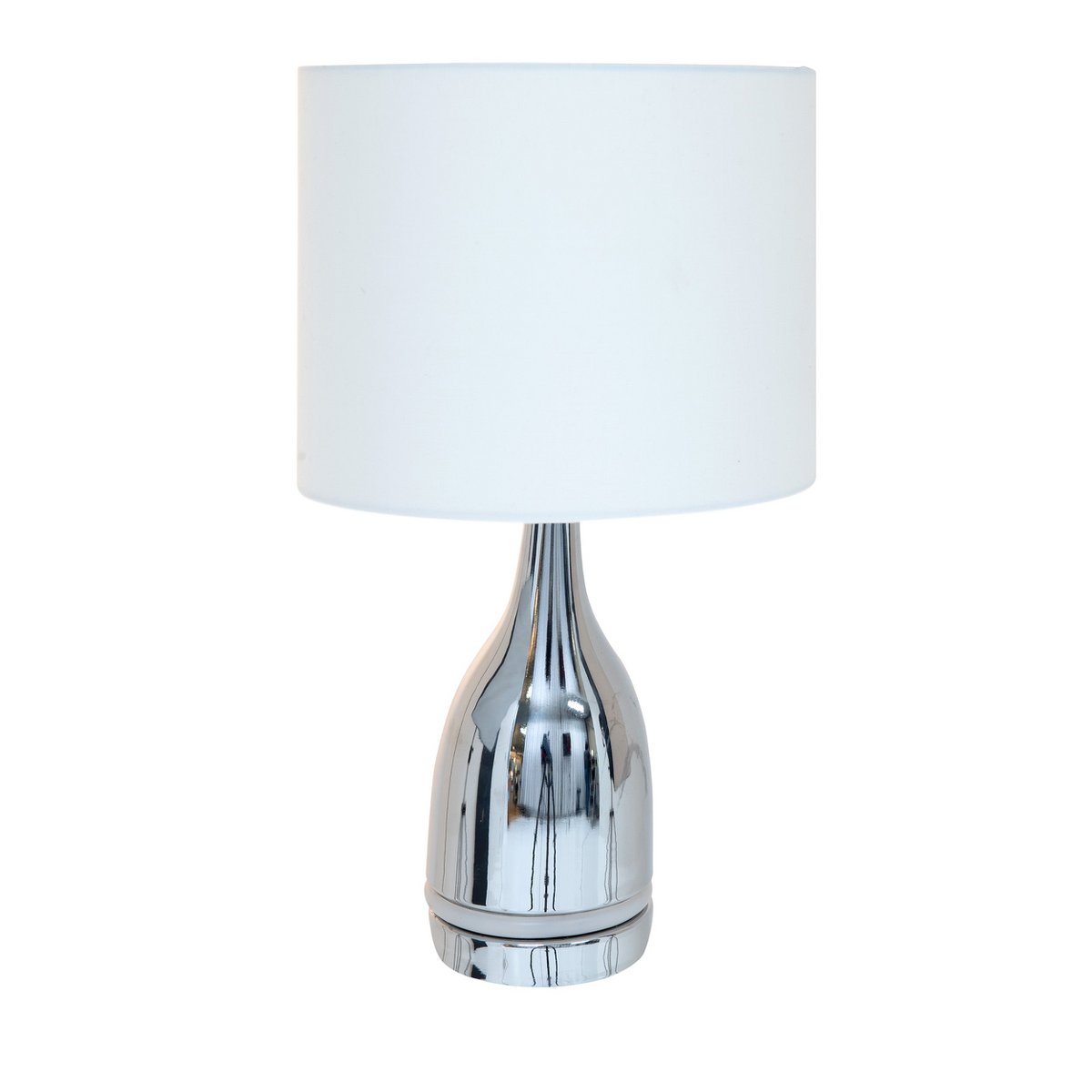 Cosima LED Tafellamp Chroom Wit 43,5cm