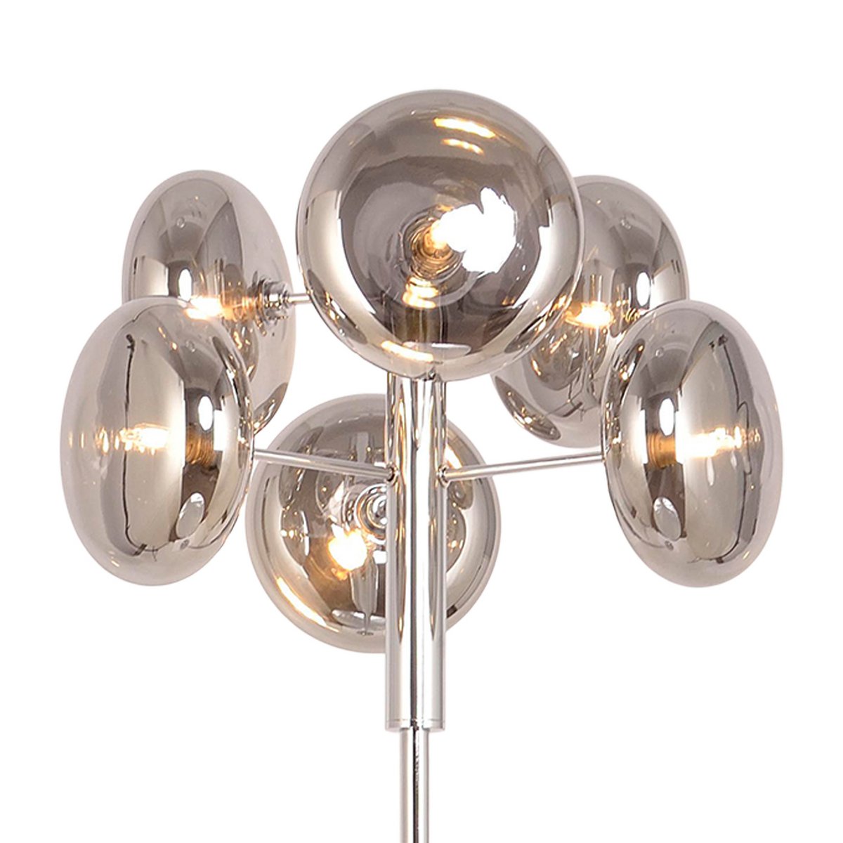 Näve Orion Staande Lamp - Rookglas 165cm
