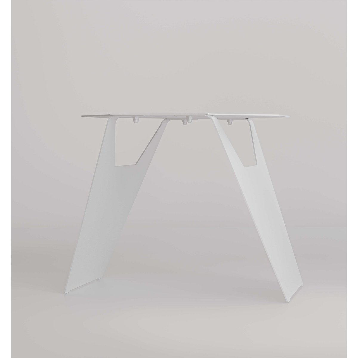 Gorillz Hive Koffietafel Wit 54x54cm