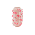 Vaas 'FUCK' - Roze Keramiek - 17x17x27cm Housevitamin