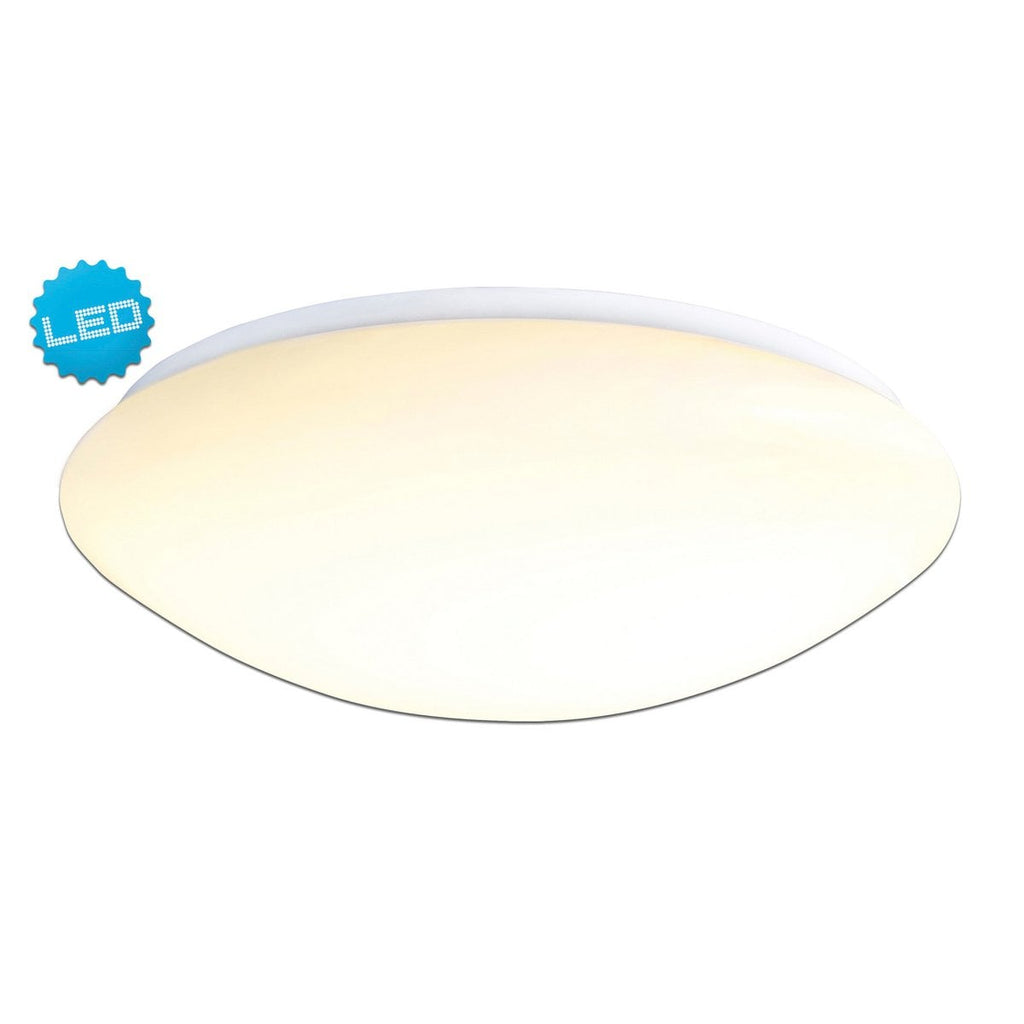 Näve Dublin LED Plafondlamp 27cm Wit