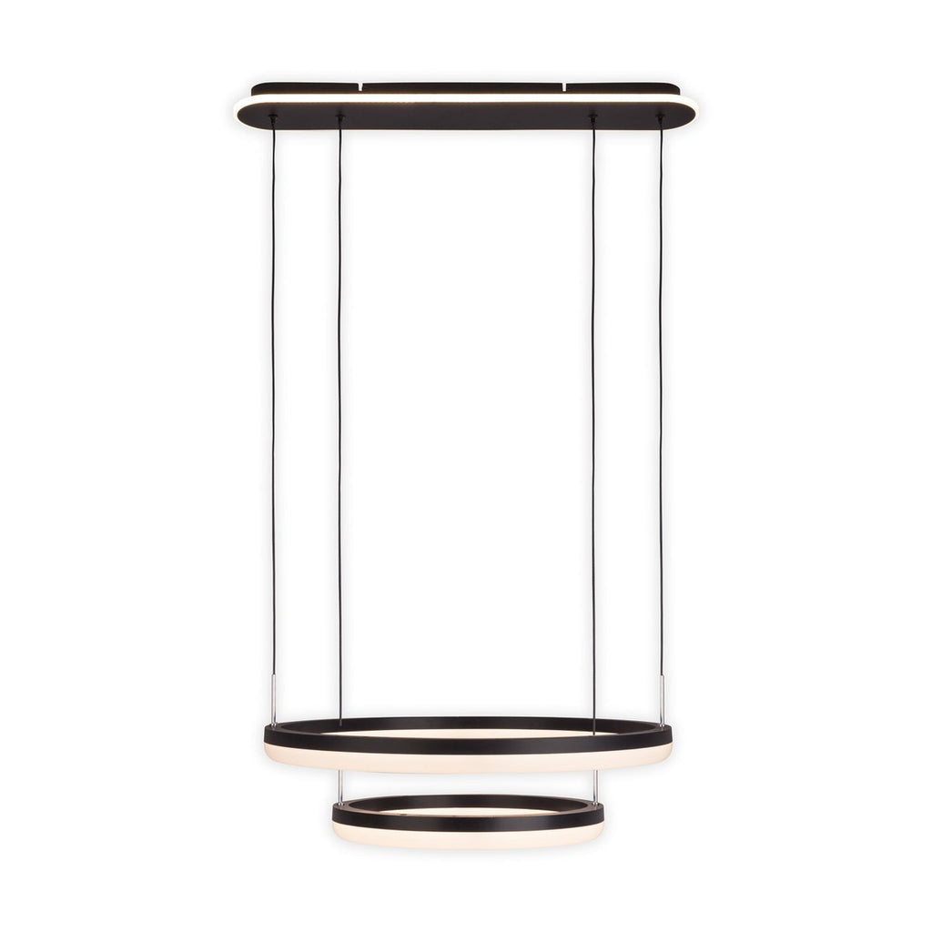 Näve Circulo LED CCT Hanglamp - Zwart 60cm