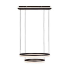 Näve Circulo LED CCT Hanglamp - Zwart 60cm