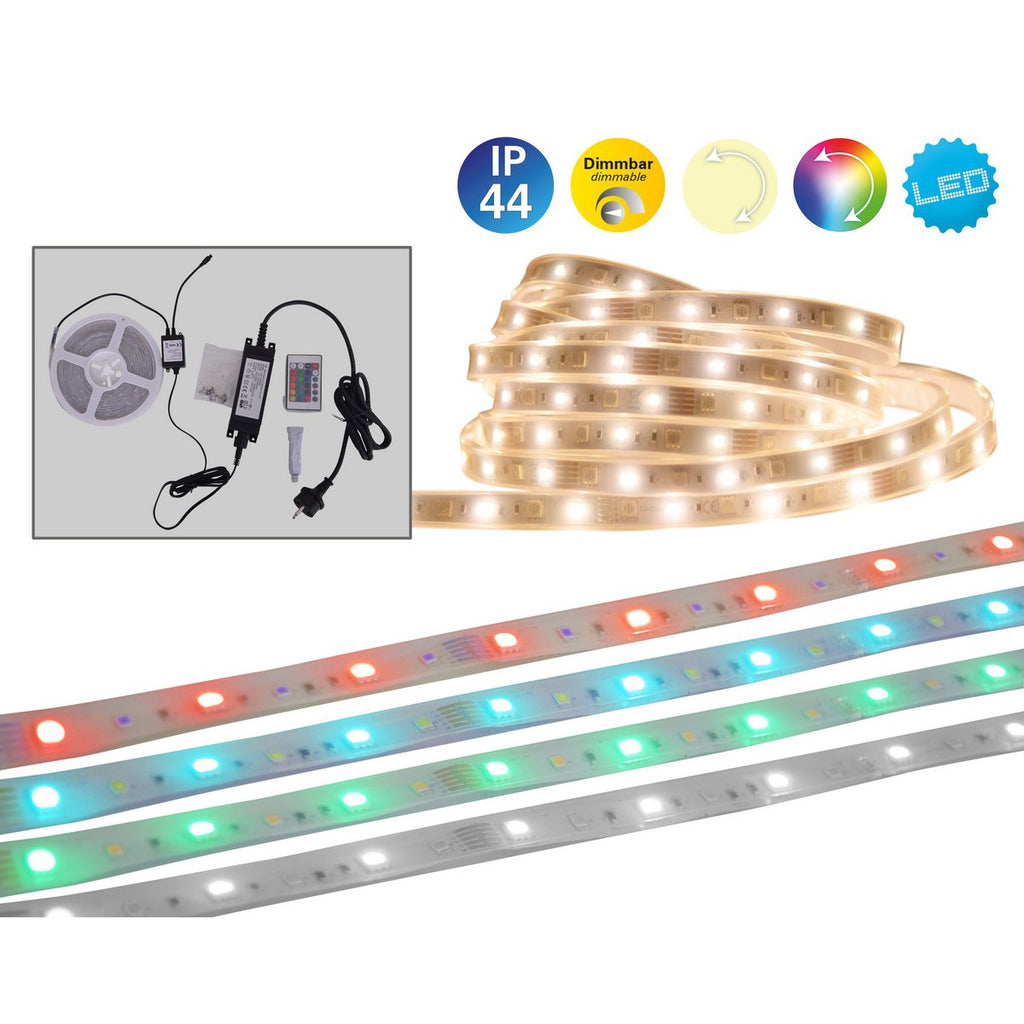 LED Strip Buiten 500cm 24W Warm Wit Dimbaar