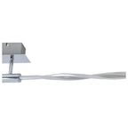 LED plafondlamp Twist 149cm Zilver
