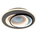 LED Plafondlamp 3D Näve Leuchten, Ø49cm Dimbaar