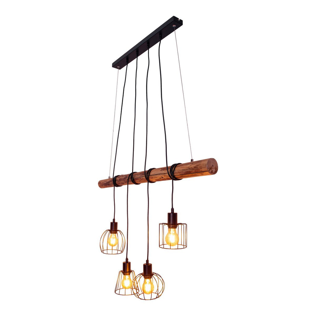 Näve Woodland Hanglamp - Zwart 100cm