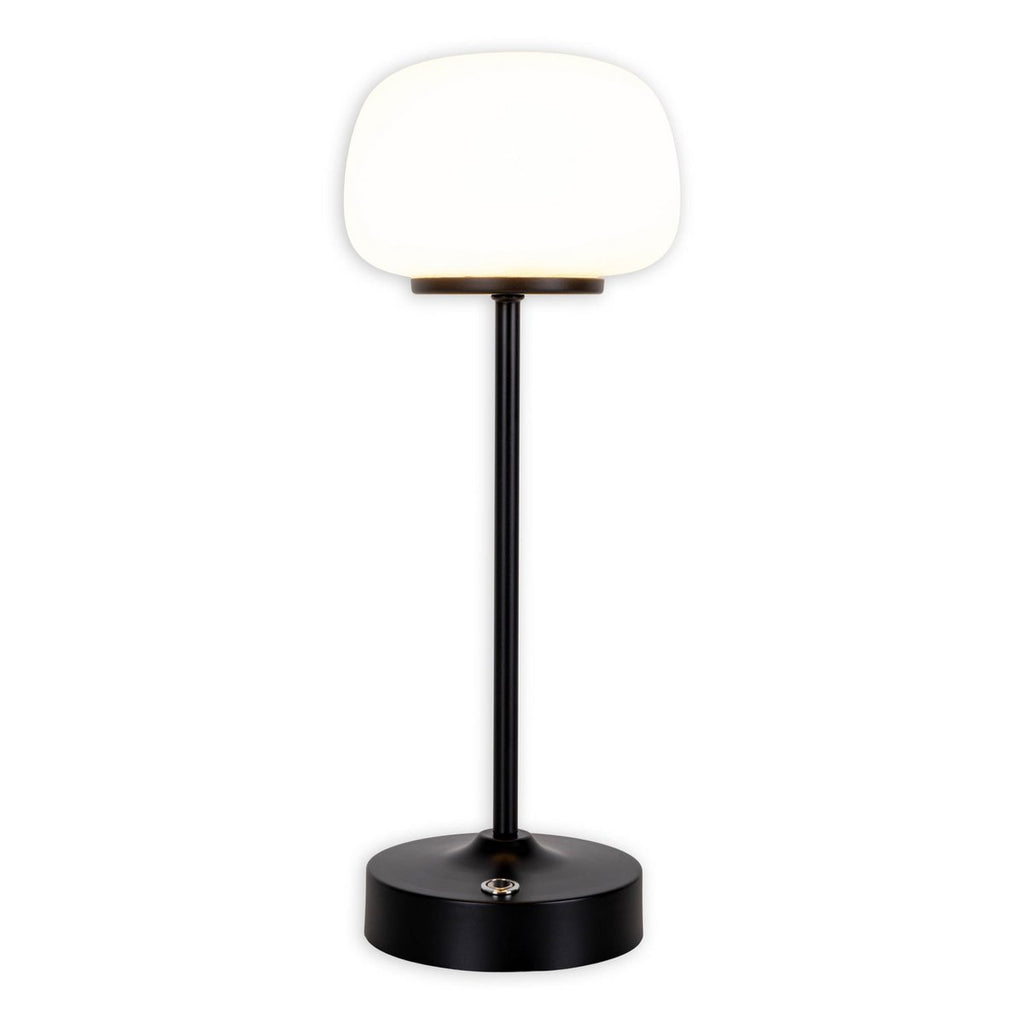 Näve Pina LED Tafellamp 30cm Zwart-Wit