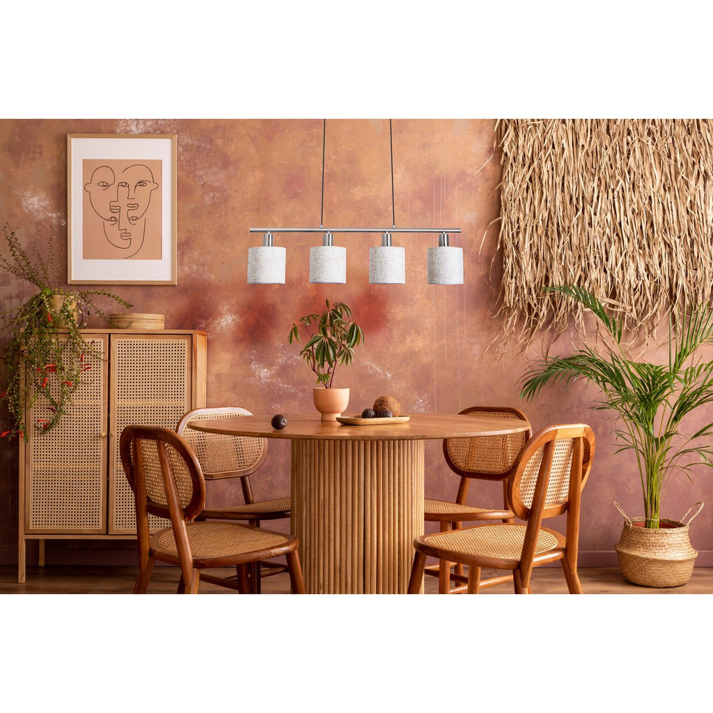 Näve Maron Hanglamp Natur Stoff