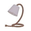 Näve Tafellamp Touw - Wit 35cm E14