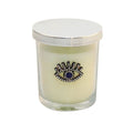 Zilveren kaars patchouli parfum 7x7x8,5 cm - Aulica