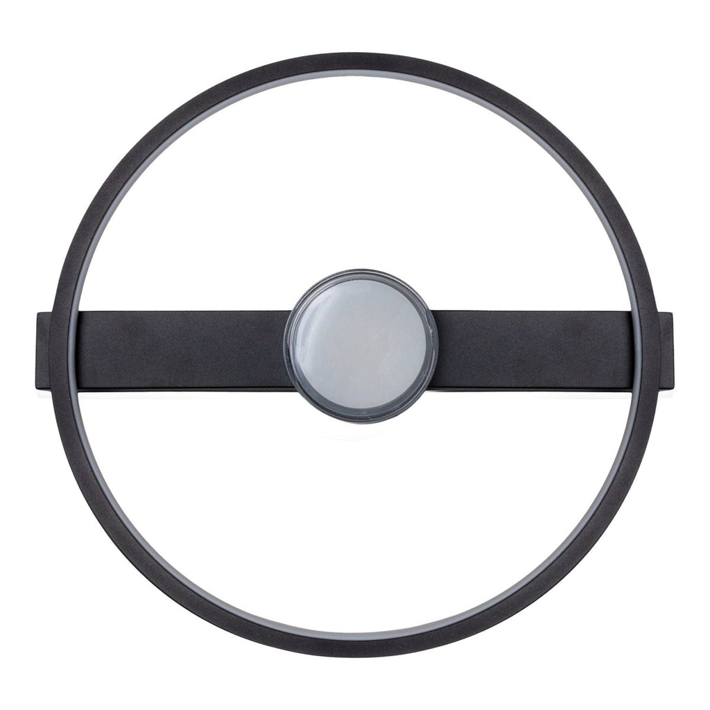 CIMO LED Plafondlamp Zwart Dimbaar 40cm