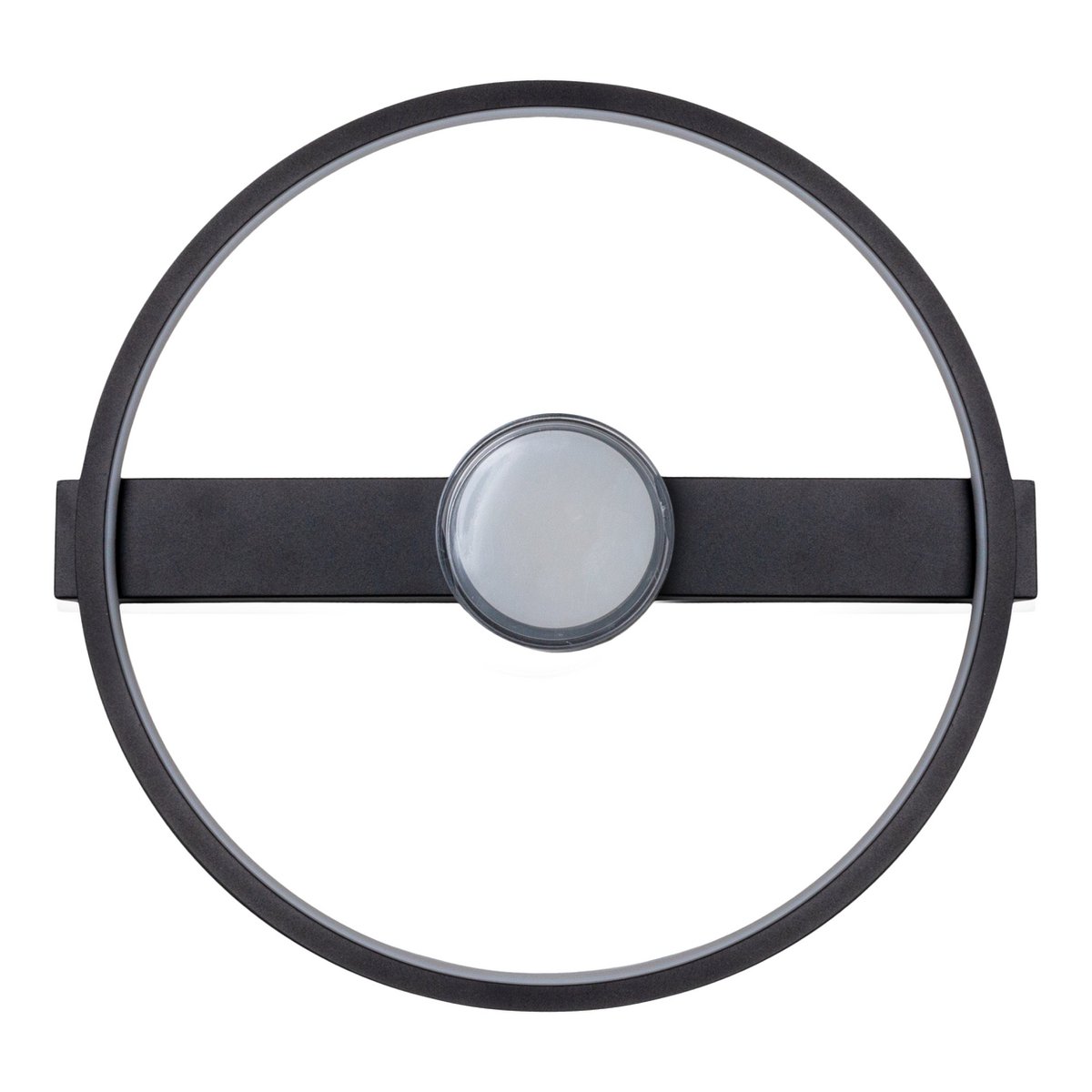 CIMO LED Plafondlamp Zwart Dimbaar 40cm