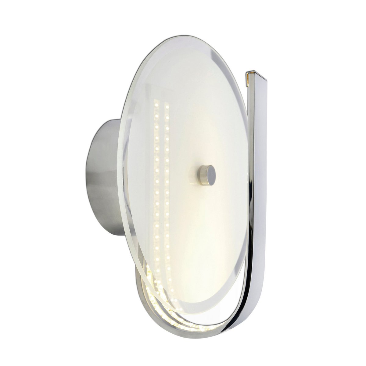 Näve Lucca LED Wandlamp - Silber 20cm