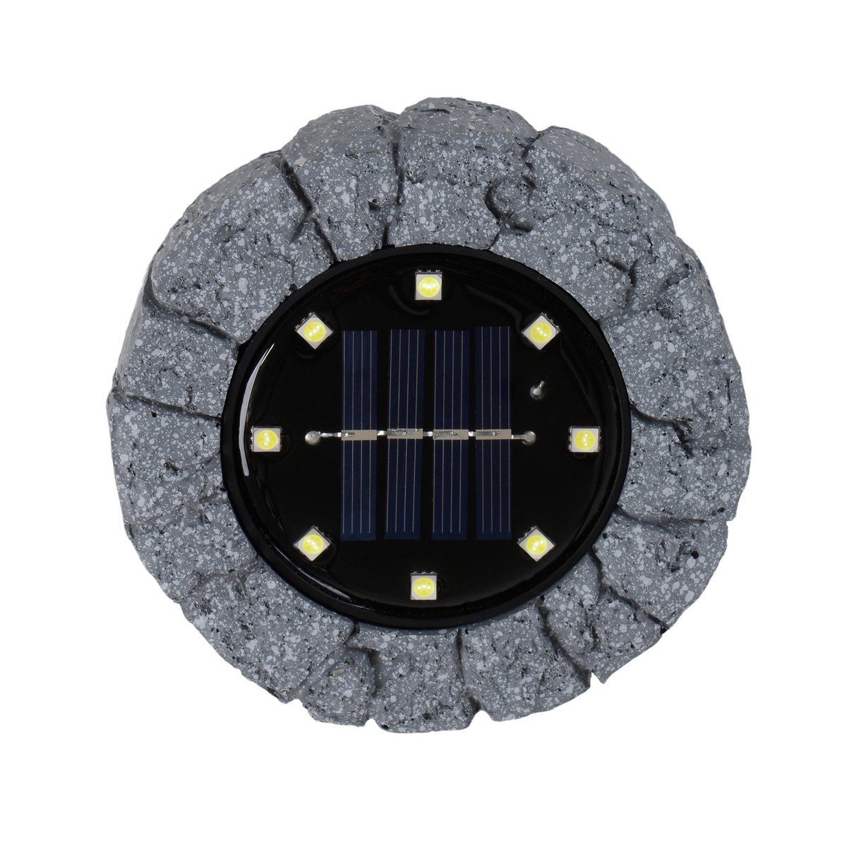 Näve Kian Solar-Vloerlamp Set 4 Grijs