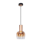 Näve Funda Hanger 150cm Messing Amber Glas