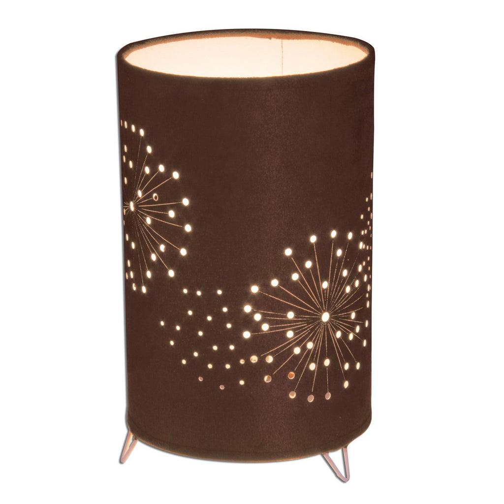 Näve Aurona Tafellamp - Bruin 25cm