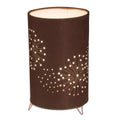 Näve Aurona Tafellamp - Bruin 25cm