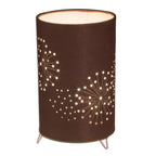 Näve Aurona Tafellamp - Bruin 25cm