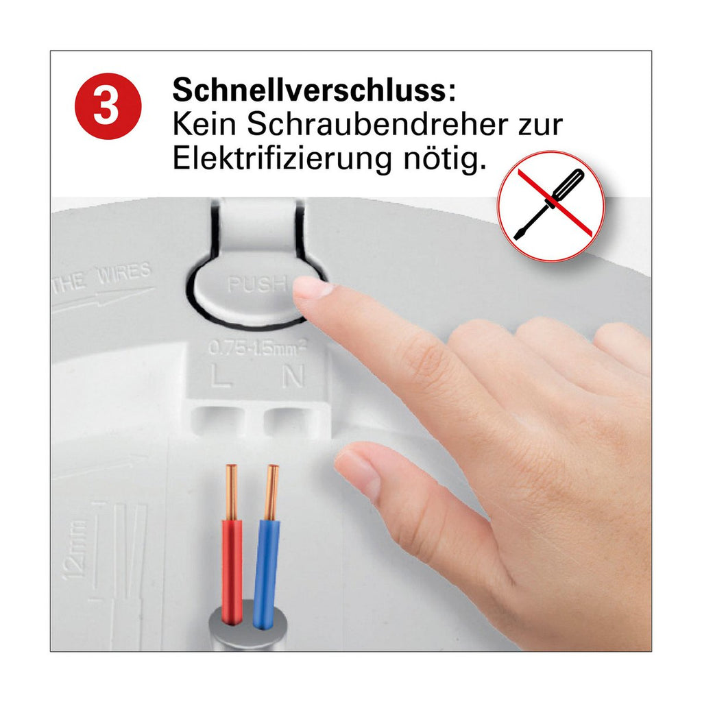 Näve Bonus LED Plafondlamp 33cm Zwart