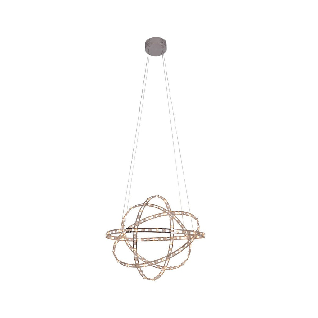 Näve Cosmos LED Hanglamp Chroom Ø60cm