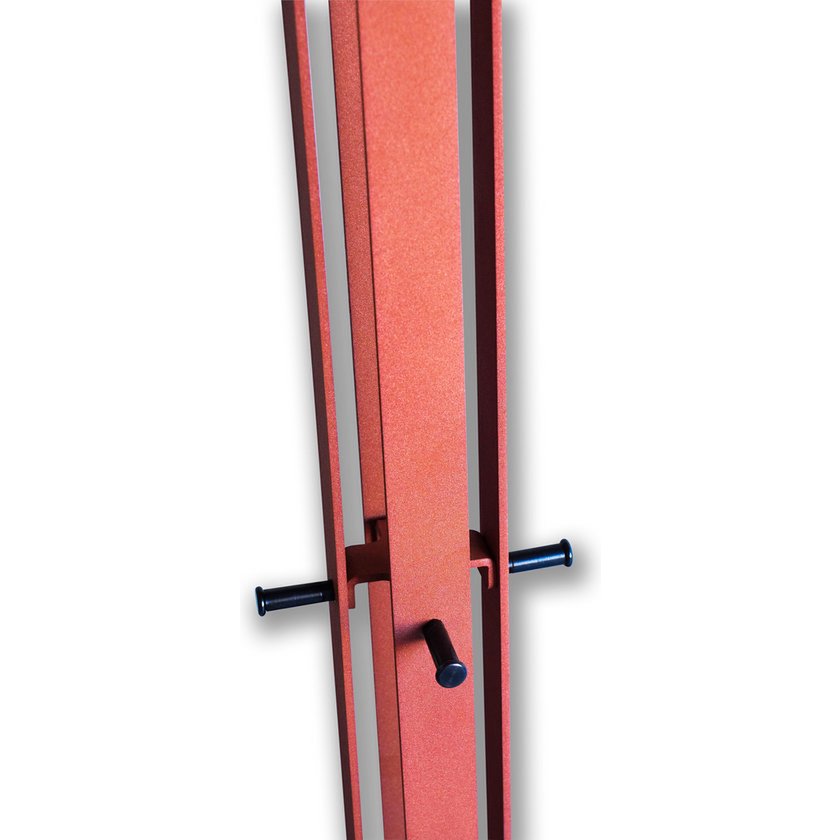 Gorillz staande kapstok - 12 haken, 174cm hoog, staal