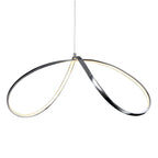 Näve Loop Line LED Hanglamp - Zwart 72cm