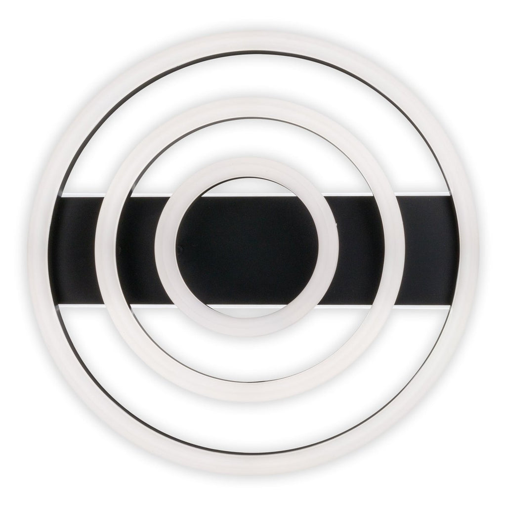 Näve Circulo LED Plafondlicht - Zwart Ø 60cm