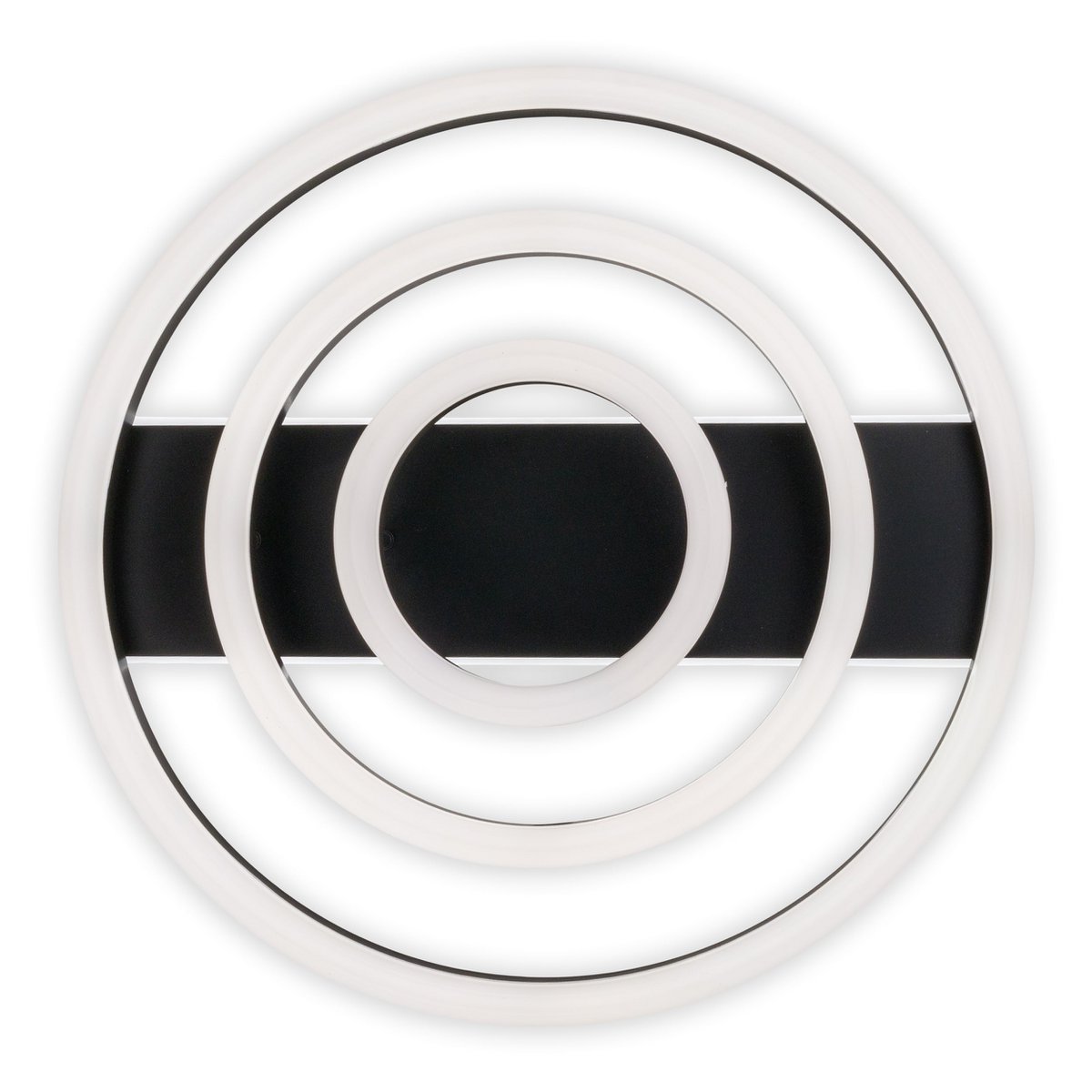 Näve Circulo LED Plafondlicht - Zwart Ø 60cm