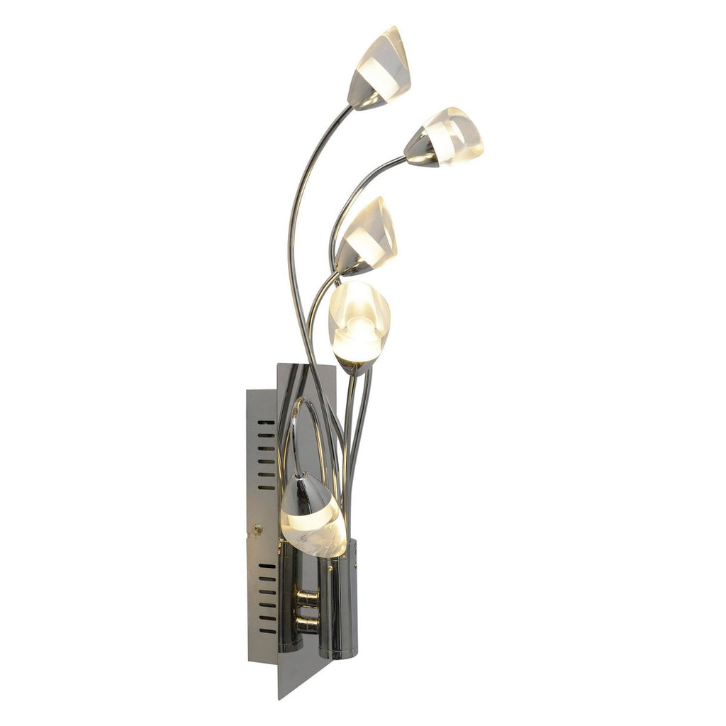 Näve Shinny LED Wandlamp - Chroom 50cm