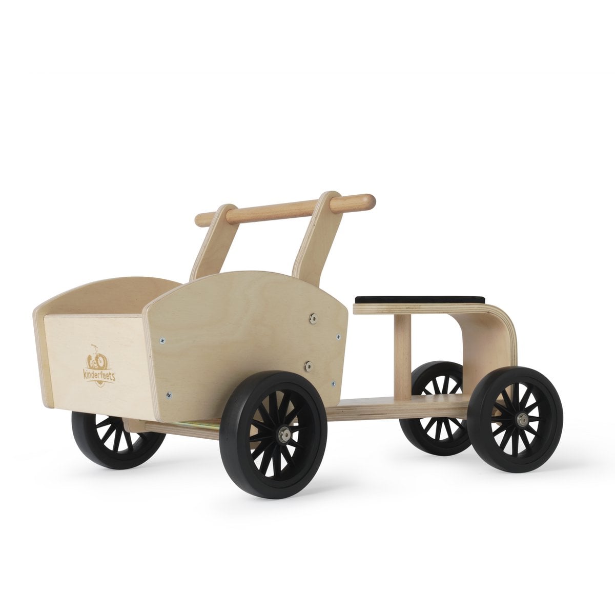 Kinderfeets Houten Bakfiets - Cargo Bike Berkenhout