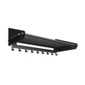 Gorillz Switch Wandkapstok - Zwart, 9 Haken, Staal