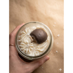 Juste une pause Kokosslagroomkaars - 165ml/220ml Gourmet Kaars